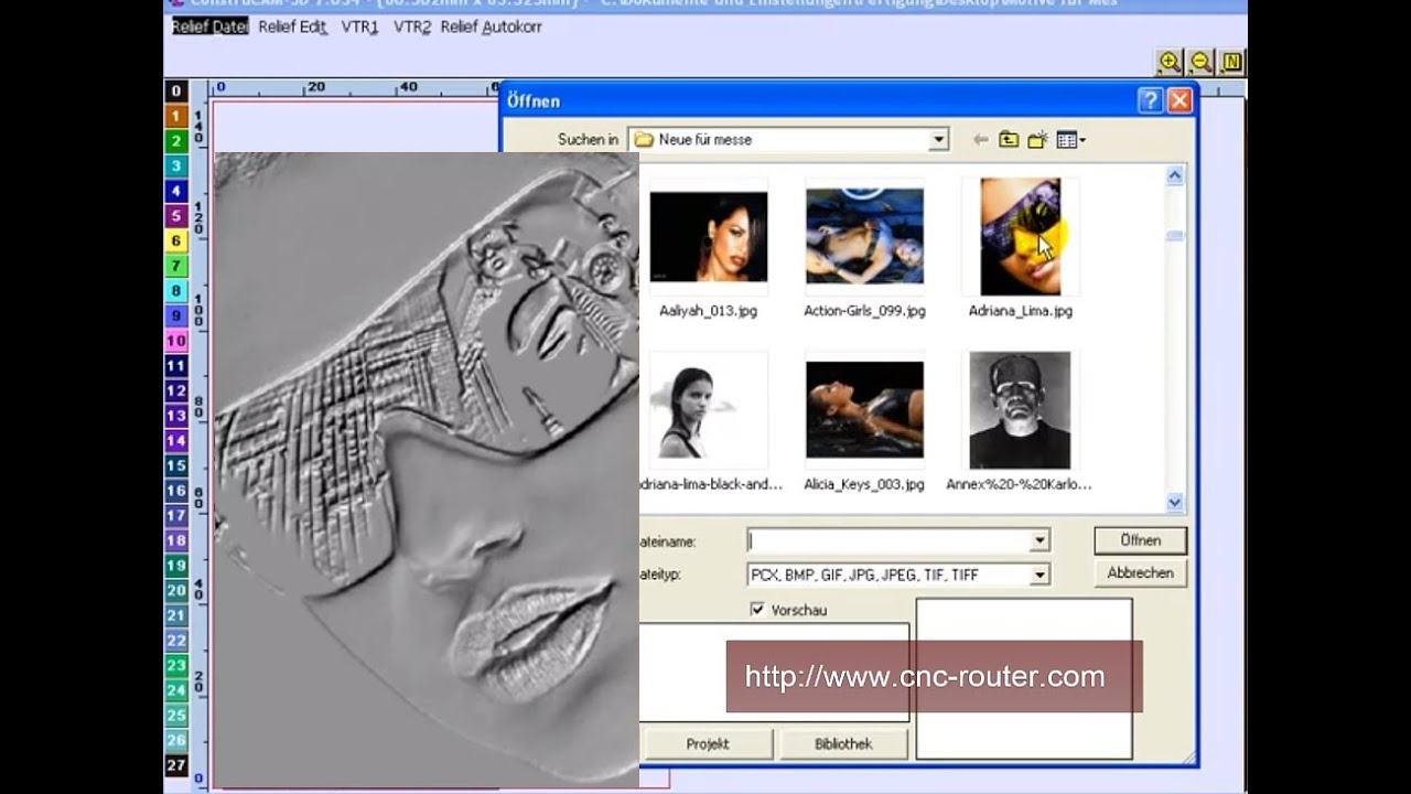 photo carving software for cnc